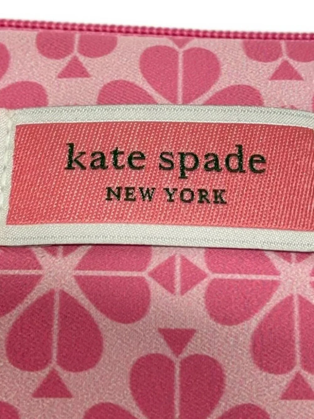 Kate spade Light Ink Pink PVC Pouch